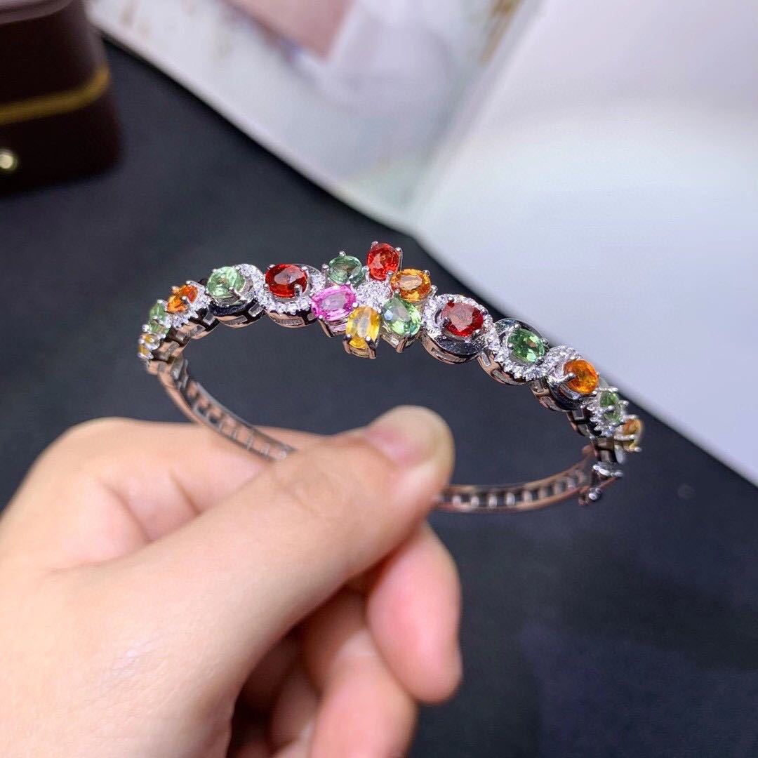Foydjew 新高級レインボーキャンディーカラー人工トルマ - Coordinates Bracelet のレビューと価格